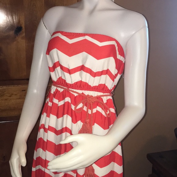 West 36th strapless maxi dress sz large run m nwt - Picture 4 of 7